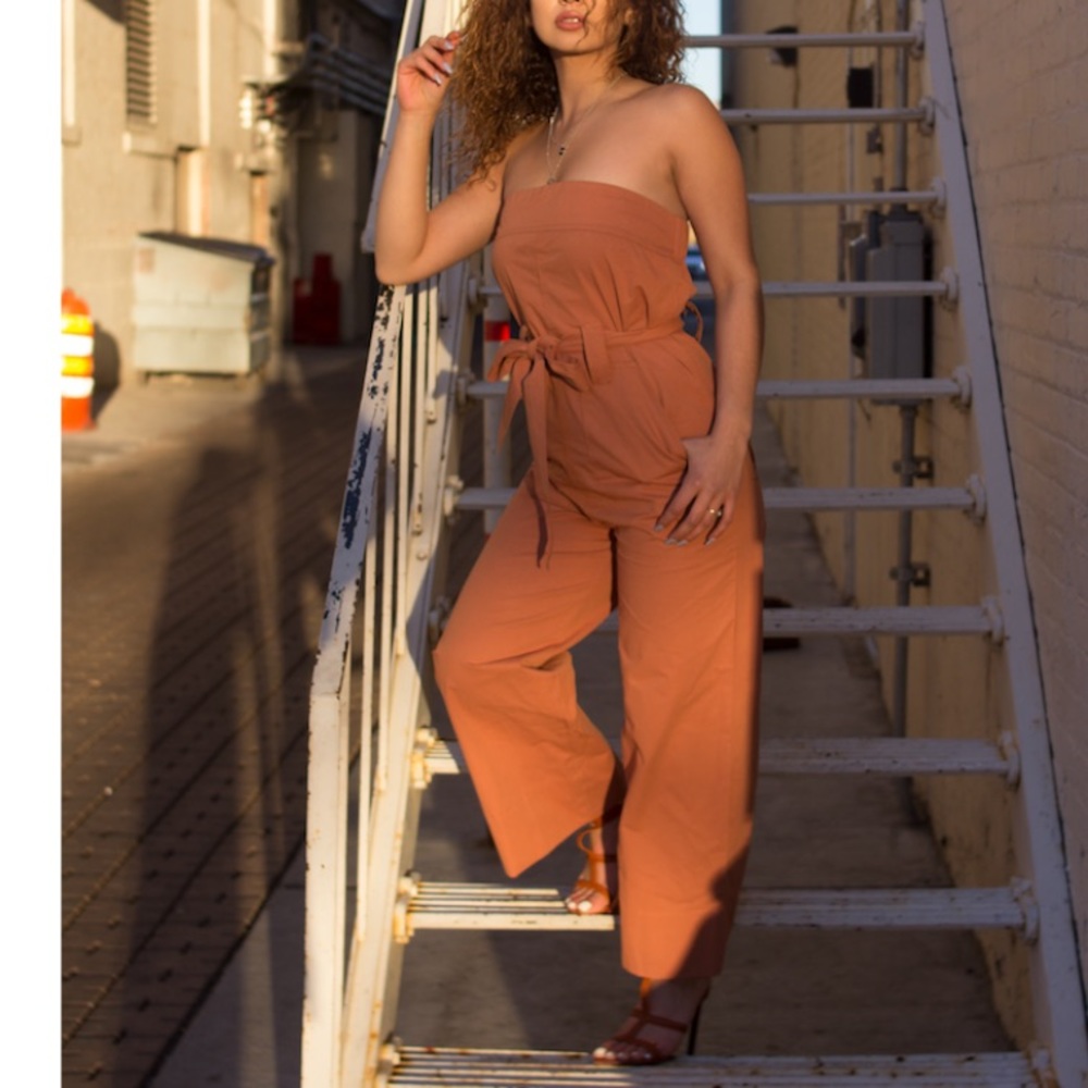 Strapless Jumpsuit